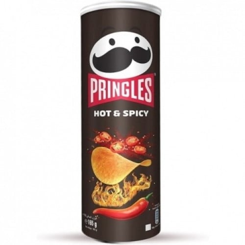 برينجلز رقائق بطاطس حارة ومتبلة 165جرام Pringles C...
