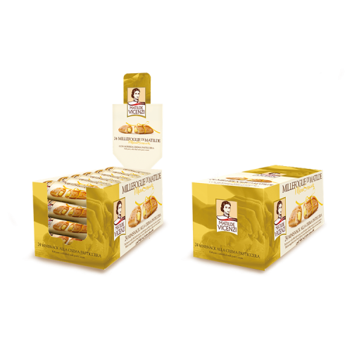 فطائر فشينزي ميني سناك كريمة العجين 25غ*24