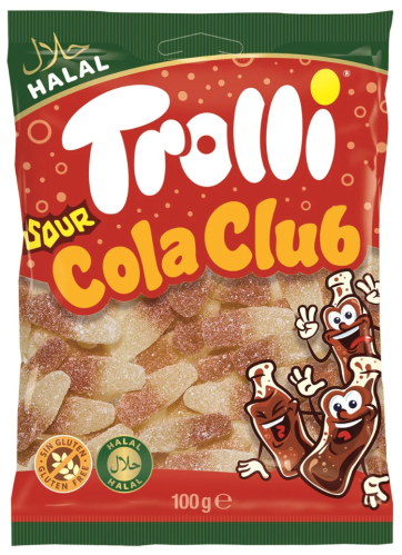 تروللي كولا حامضة 100غ / Trolli Sour Cola 100G