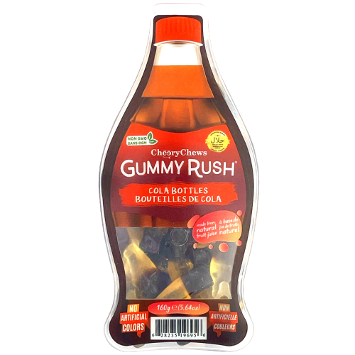 جامي راش كولا زجاجة 160غ / Gummy Rush Cola Bottle...