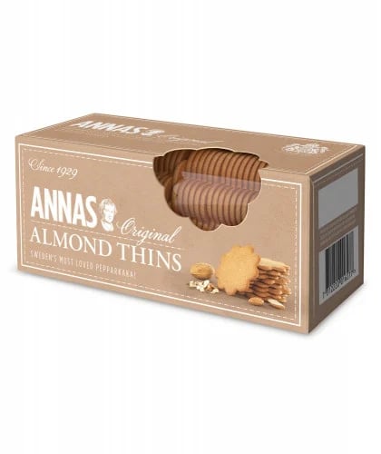 بسكويت أناس بنكهة اللوز ANNA‘S ALMOND THINS