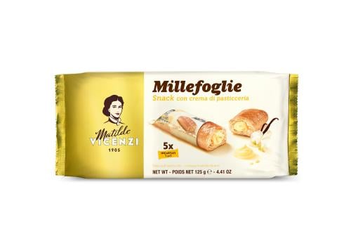 فطائر فشينزي ميني سناك كريمة العجين 125غ