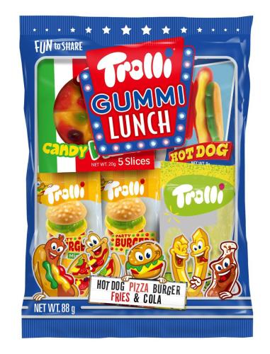 TROLLI LUNCH BAG 88G / ترولي حلوي الغداء كيس 88غ