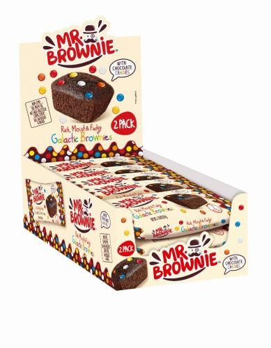 كرتون مستر براوني براونيز بحبوب الشوكولاتة الملونة...