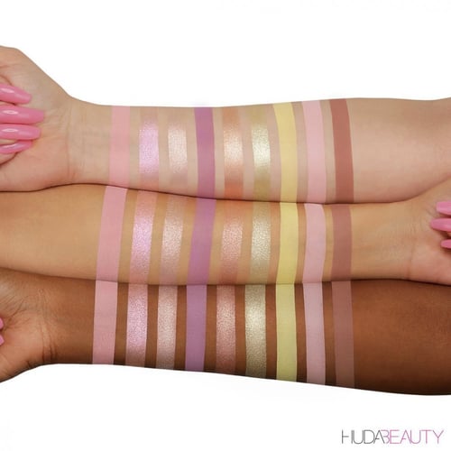 شدو هدى بيوتي ميني HUDABEAUTY PASTELS ROSE