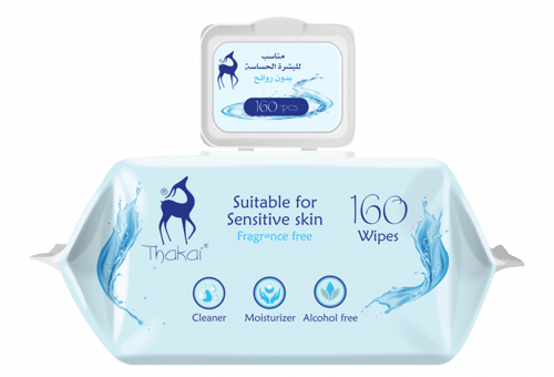 تكاي - مناديل مبللة بدون رائحة