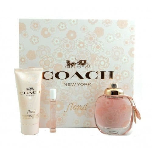 طقم كوتش نيويورك فلورال او دو بارفيوم (عطر 90مل+بو...