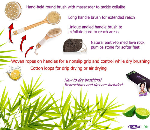 طقم فرش الجسم nowellife