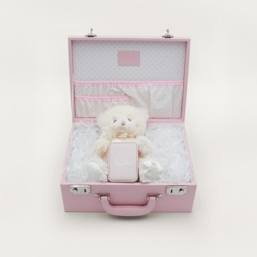 حقيبة جلدية فاخرة-سلسال ذهب انيق