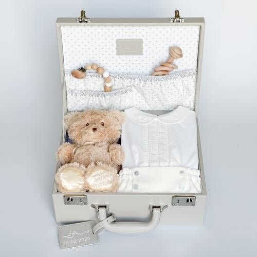 حقيبة جلدية بطقم براند الأوربي ARTESANÍA GRANLEI