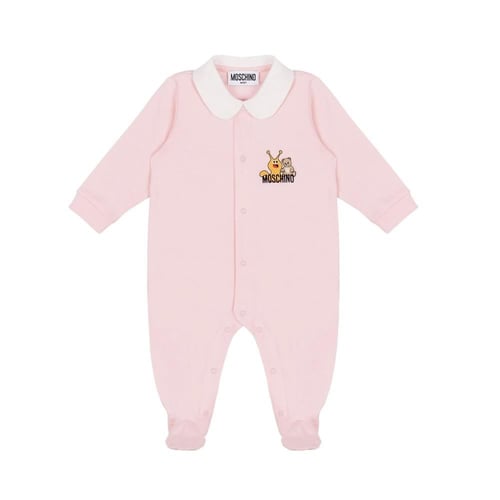 حقيبة جلدية فاخرة ببذله من براند Moschino