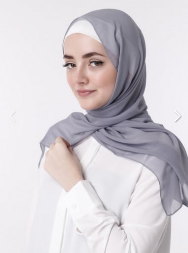 حجاب حرير شيفون