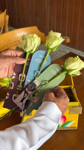 بطاقة ورد - يوم التأسيس