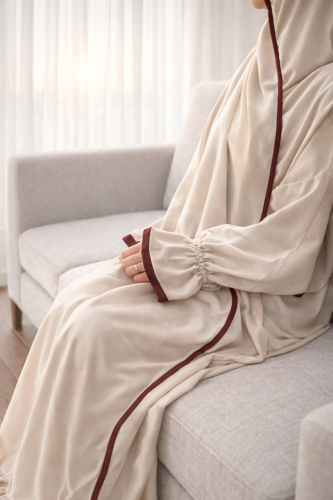 شرشف صلاة بطرف لون * عدة ألوان