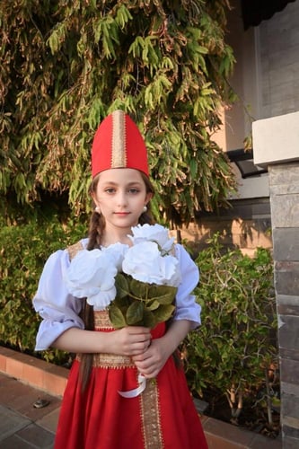 الزي الروسي بناتي