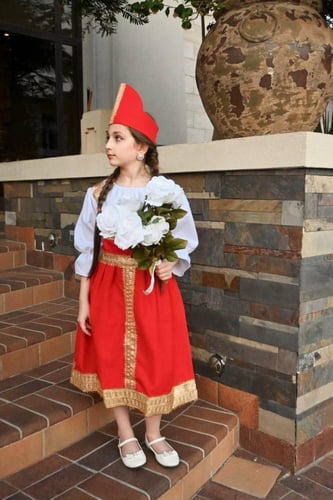 الزي الروسي بناتي