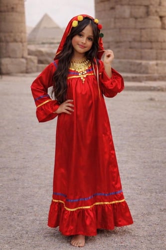 الزي المصري بناتي