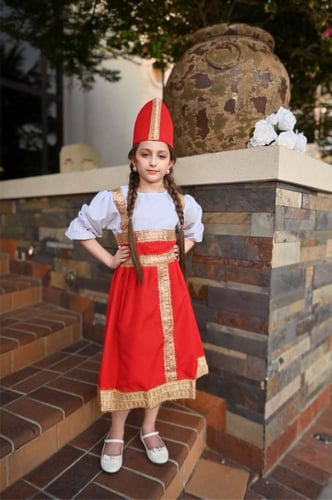 الزي الروسي بناتي