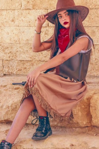 الزي الامريكي البناتي ( كاوبوي)