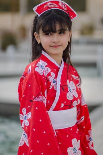زي ياباني للأطفال