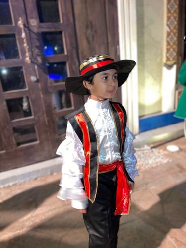 زي اسباني للاطفال ولادي