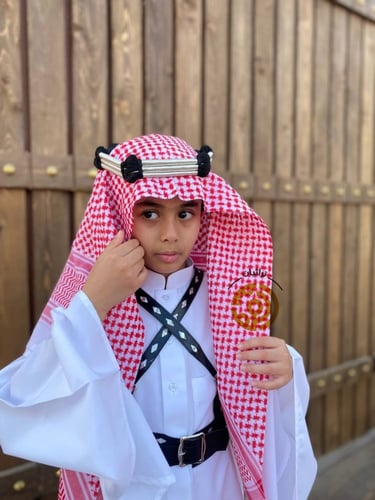ثوب اطفال سعودي ( المرودن )