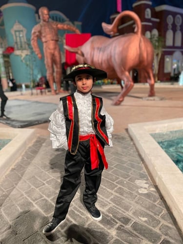 زي اسباني للاطفال ولادي