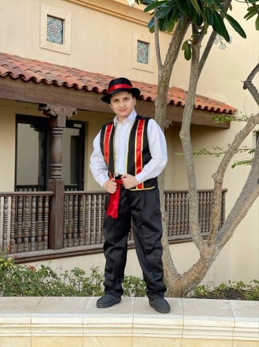 زي اسباني للاطفال ولادي