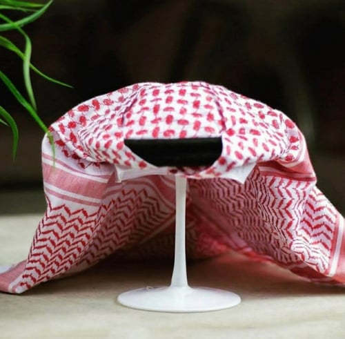 شماغ مع عقال ( الشخيصه الجاهزه )