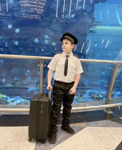 زي الطيار الصغير