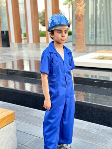 زي المهندس للأطفال