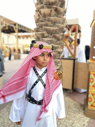 ثوب اطفال سعودي ( المرودن )