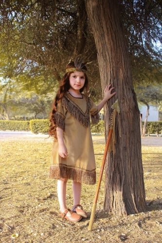 زي الهنود الحمر بناتي