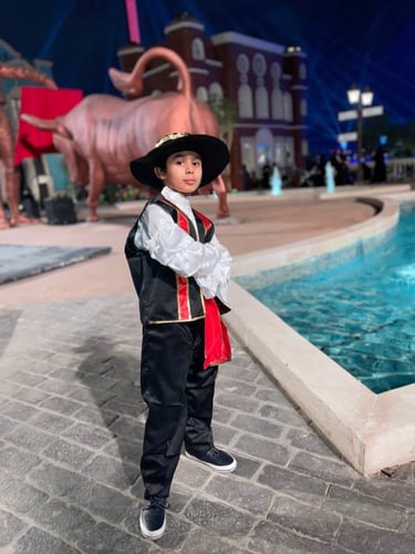 زي اسباني للاطفال ولادي