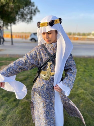 دقلة العرضه النجديه الزرقاء