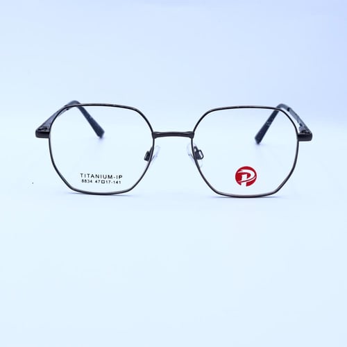 نظارة طبية ماركة بورتو موديل 8834 بإطار تيتانيوم خ...