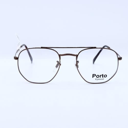 نظارة طبية مربعه ماركة porto موديل 8318