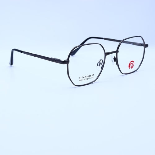 نظارة طبية ماركة بورتو موديل 8834 بإطار تيتانيوم خ...