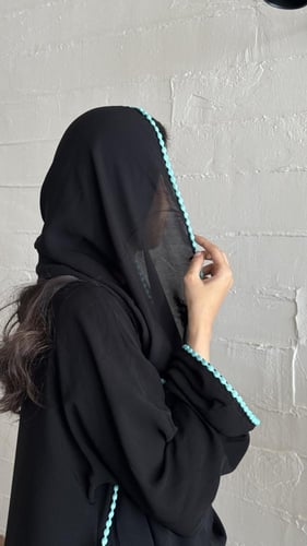 BL013 (نص كلوش كريب ملكي كوري بأطراف سماوية)