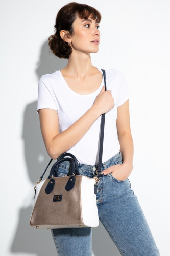 حقيبة كتف بيير كاردان الذهبية