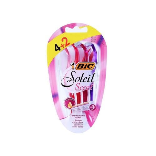 امواس حلاقه شفرات سوليل سينت من بيك 4+2