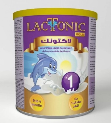 لاكتونك جولد حليب اطفال رقم (1) - 800 جرام