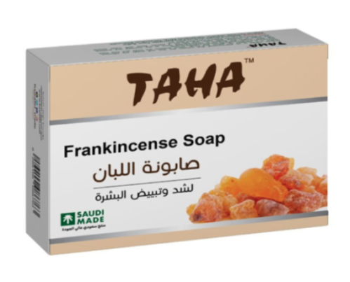 صابونة اللبان لشد وتبييض البشرة من طه - 125 جرام