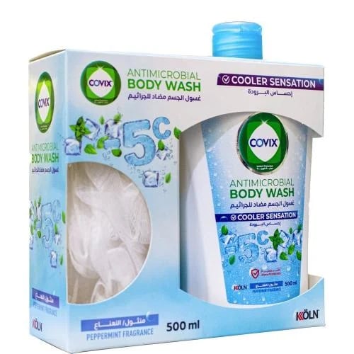 Cofix Antibacterial Body Wash Menthol Mint, 500ml...