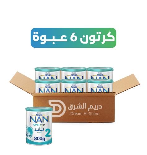 كرتون - نان (2) 800 جرام - 6 عبوة