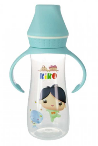 كيكو رضاعة طفل بيد 250 مل مع حلمة سيلكون