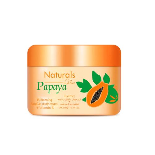 كريم مبيض لليدين والجسم بالبابايا 300