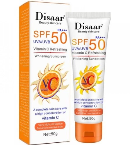 ديسار كريم فيتامين سي SPF50 واقي شمس 50 جم