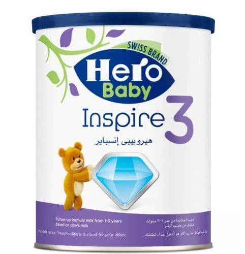 هيرو بيبي حليب أطفال رقم 3 - 400 جم