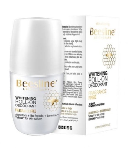 مزيل رائحة العرق بالكره دوارة لتفتح البشرة من بيزل...